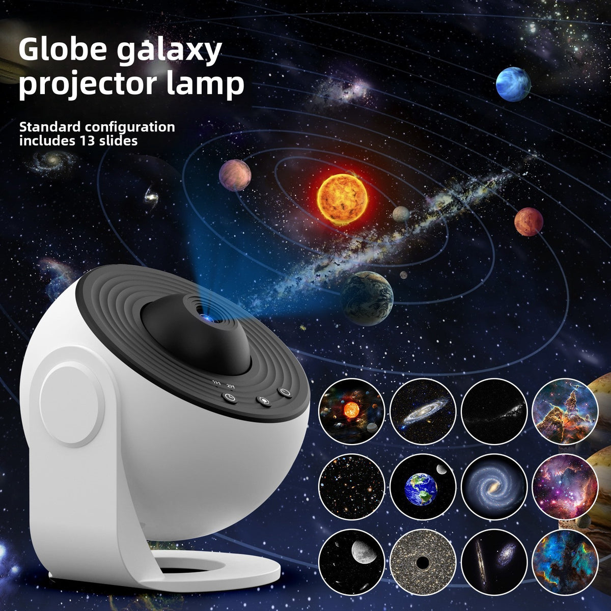 Globe Galaxy Projector Lamp, supplier image