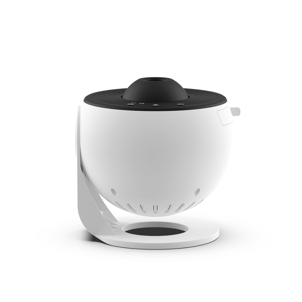 Globe Galaxy Projector Lamp, front view on its stand